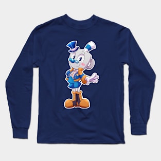 Steampunk Mugman | Cuphead | Livdaneix Long Sleeve T-Shirt